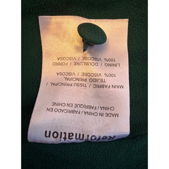 Reformation Green Midi Dress - Picture 6 of 6